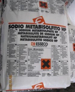 SODIUM METALBISULFITE NA2S2O5 TẨY TRẮNG BÚN