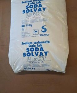 Soda Solvay Italy - Xử lý nước hồ bơi châu âu