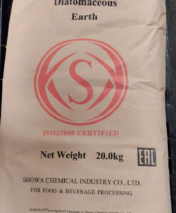 Bột Trợ Lọc Radiolite R300 | Diatomite Showa Nhật Bản 20kg